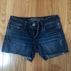 American eagle super stretch shorts